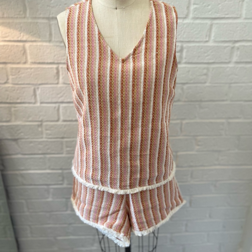 THML set: two piece tank and shorts set | size medium